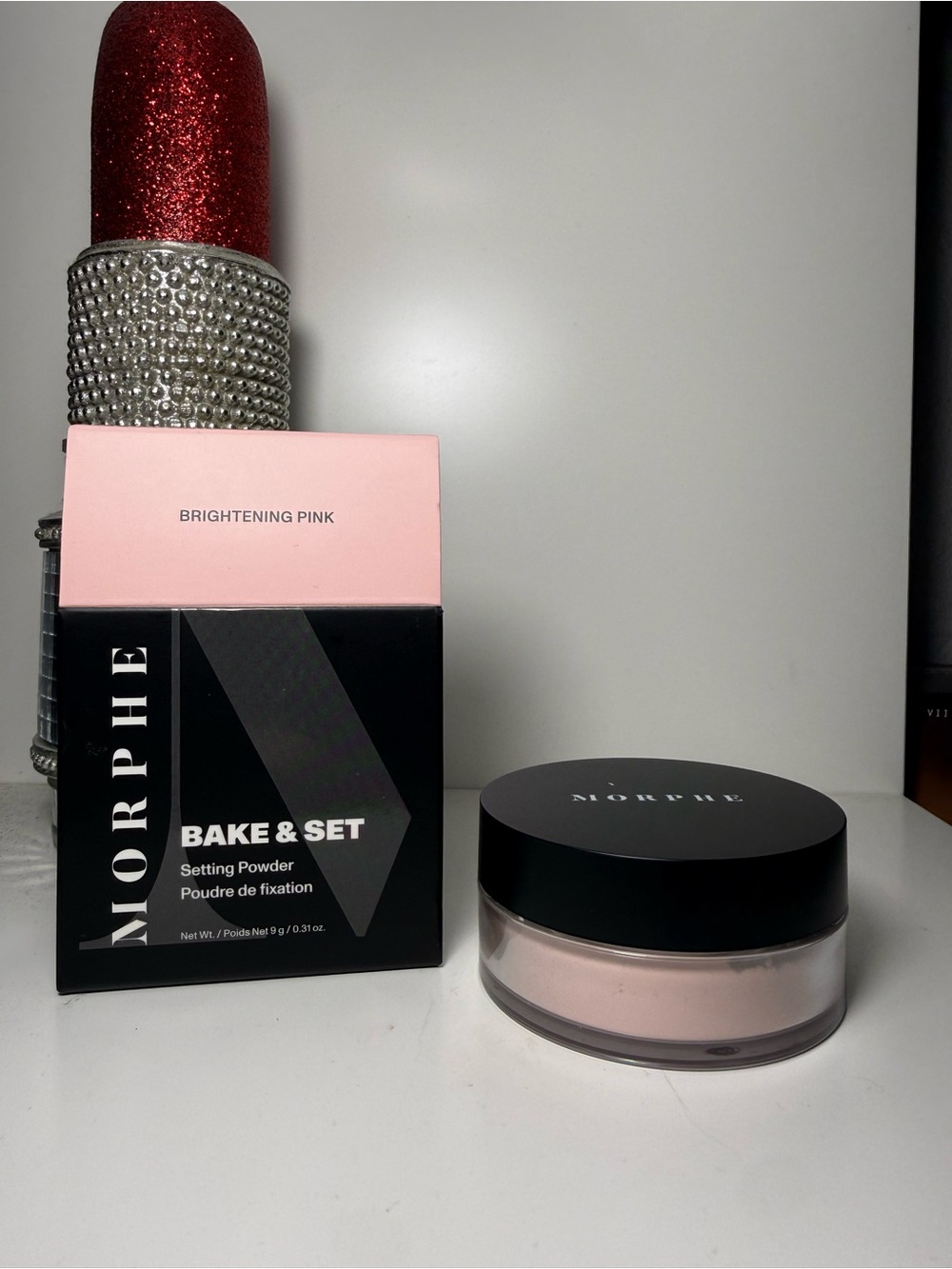 Morphe Bake & Set Brightening Pink Loose Setting Powder